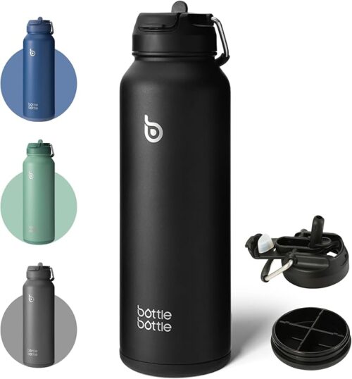 BOTTLE BOTTLE Insulated Water Bottle with Straw